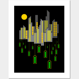 big city energy Posters and Art